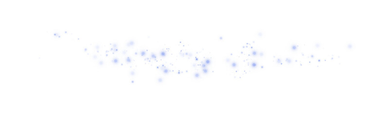 Sparkling Blue Dust Trail Glitter Effect.