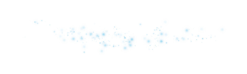 Sparkling Blue Dust Trail Glitter Effect.