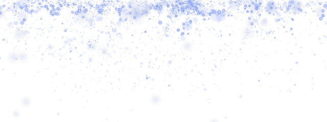 Sparkling Blue Dust Trail Glitter Effect.