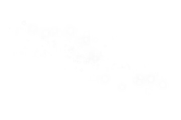 Sparkling White Dust Trail Glitter Effect.