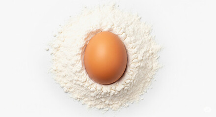 Eggs and Flour for Baking