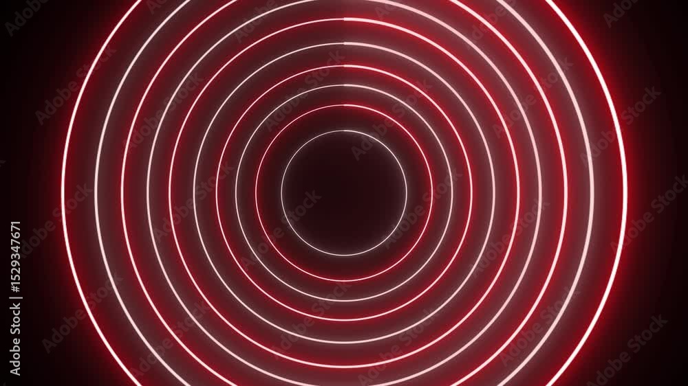 Poster futuristic signal pulse radiating from network tower. expanding radio waves illustrating heartbeat r