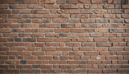 Detailed textured red brick wall background perfect for architectural and video blur