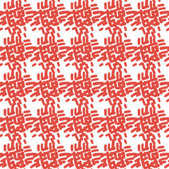 Abstract red background. Seamless pattern
