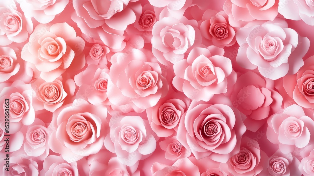 Aufkleber soft rose pink gradient background vector in pastel tones featuring smooth blended color transition 