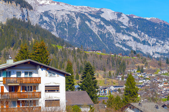 Flims, Kanton Graub&uuml;nden (Schweiz)
