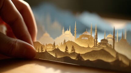Cultural Fusion and Personal Growth: Istanbul Domes in Papercutting Art