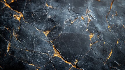 Dark Grey Marble Stone Texture High-Resolution Ceramic Tile Surface Background
