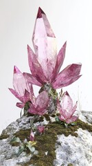 pink lily flower
