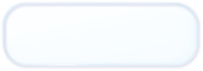 Glass Morphism Ux banner. Transparent Glass Interface Button. Phone design element. Plastic frame with Drop Shadow Effect