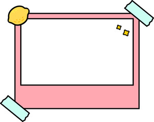 Cute Polaroid Photo Frame