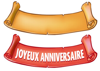 PARCHEMIN - Neutre et anniversaire