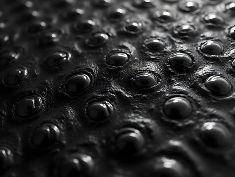 Forged carbon fiber panel with hexagonal pattern showcasing unique textures and design features