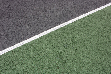 Sol en béton drainant, granulés pour terrain de sport