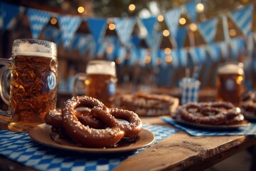 Oktoberfest moments: beer, food and joy
