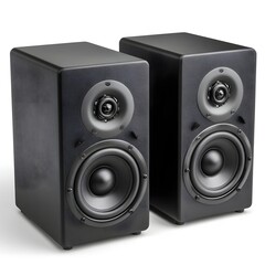 Obraz premium audio speaker isolated on white background