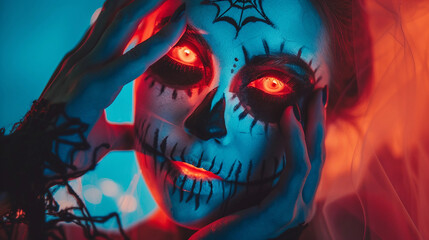 Halloween Makeup Magic: People Designing Creepy and Creative Looks