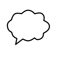 Message comments chat box. Collection of speech bubbles, text boxes and conversation chats in comics. Vektor set of speech bubbles.