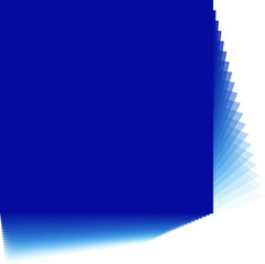 Futuristic blue square frame. Digital technology concept