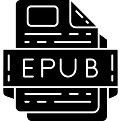 EPUB file format Icon