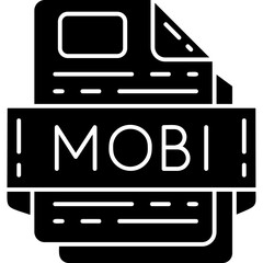 MOBI file format Icon