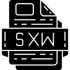 SXW file format Icon