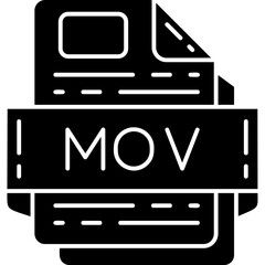 MOV file format Icon