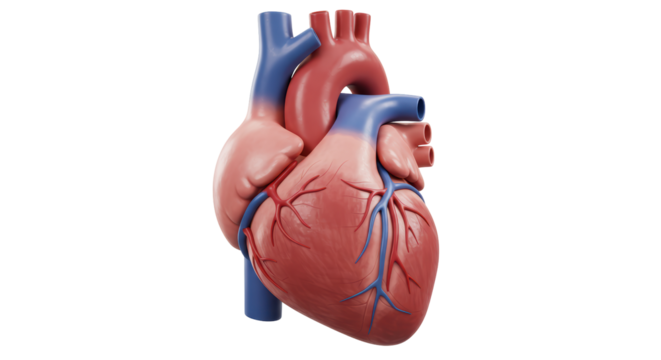 Isolated Human Heart Anatomy