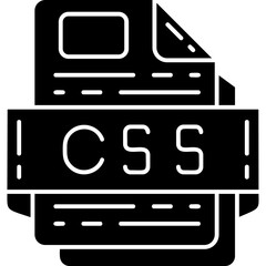 CSS file format Icon