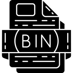 BIN file format Icon