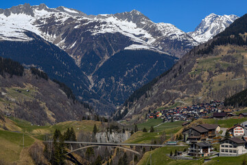 Platta-Medel (Lucmagn) in Graubünden (Schweiz)