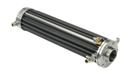 Industrial heat exchanger isolated PNG with Transparent Background