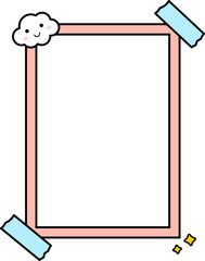 Cute Polaroid Photo Frame