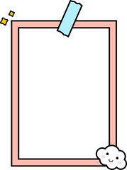 Cute Polaroid Photo Frame