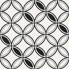 seamless pattern with floral elements