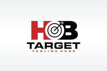 letter HB goal logo