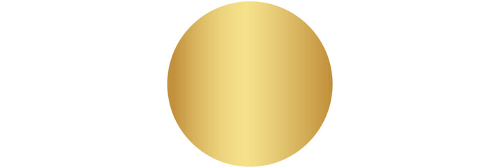 Gold sticker isolated with shadow. Eps10