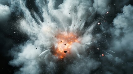 Explosion bomb fire bomb effect