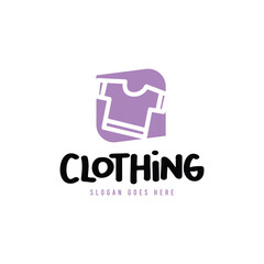 Clothing logo design template