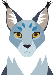 Wild Lynx Featuring Tufted Ears.