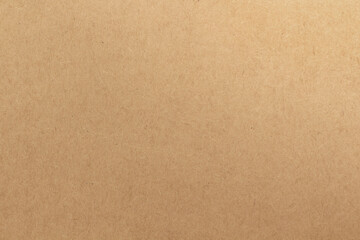 Cardboard sheet texture background, pattern of brown kraft paper with vintage style.
