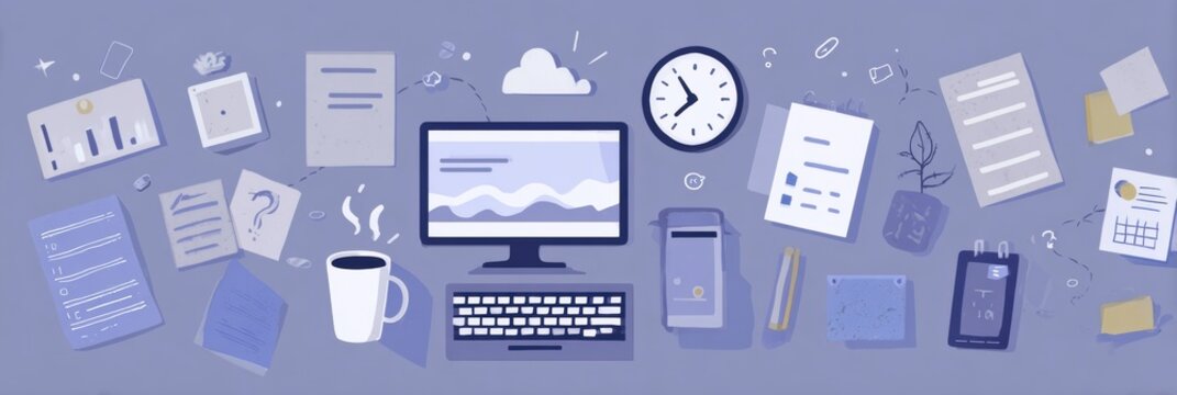 Tips for Reducing Screen Time in a Clear Infographic Format With Bullet Points and Space for Notes