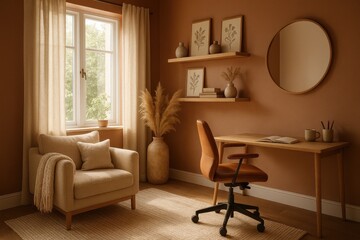 Hygge Workspace Nook for Creative Productivity
