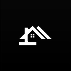 House logo design concept. Home logo design template