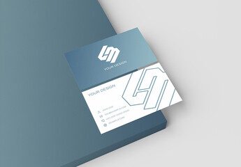 Editable Business Cards Mockup
