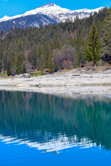  Der Caumasee in Flims, Kanton Graubünden (Schweiz)