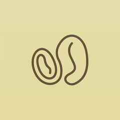 Nut logo design concept template