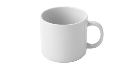 Isolated Blank White Mug
