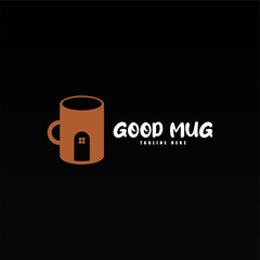 Mug logo design template