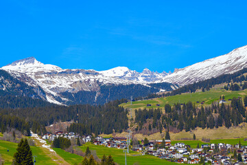 Flims, Kanton Graubünden (Schweiz)	